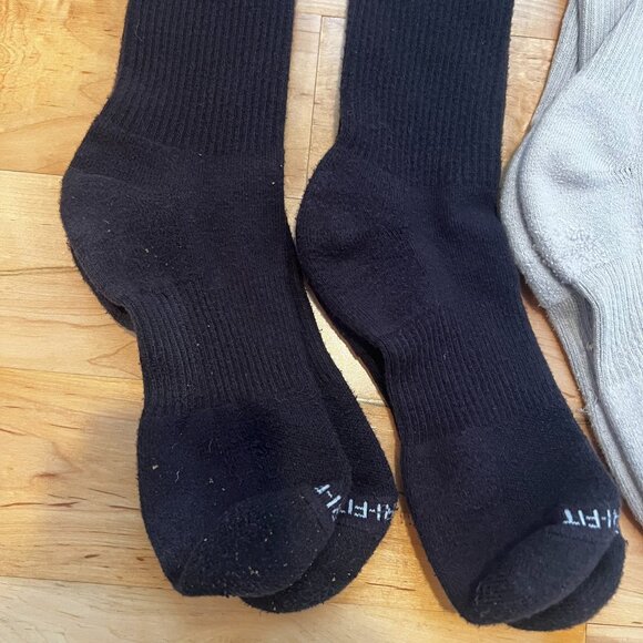 Nike Everyday Plus Cushion Crew Training Sock - Lot of 12 Pairs Gray Iron Smoke - Picture 6 of 7